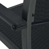  9-dijelni vrtni blagovaonski set crni | shoptok.hr