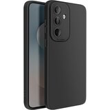 AVIZAR Silikonsko mehko ohišje za Galaxy S25 FE z ojačitvijo za blok kamere, Črna, (5000190684) | Shoptok.si