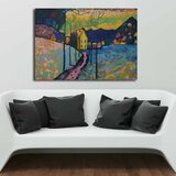 WALLXPERT šareno dekorativno platno 'kandinski' 70x100cm Cene
