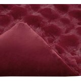  Lažni zec deka Bordeaux Crvena 150 x 220 cm Poliester | shoptok.hr