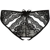 NE: XQSE NO:XQSE - Ženski donji dio otvorenih mašnica (crni) - XL | shoptok.hr