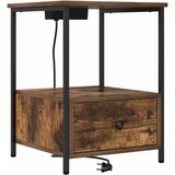  Noćni ormar s ladicama 2 pcs Dimljeni hrast 42 x 41 x 56 cm | Eponuda.ba