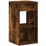 vidaXL Noćni ormarići s ladicom 2 kom dimljeni hrast 35x34x66,5 cm | shoptok.hr