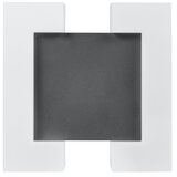 Eglo Sitia vanjska zidna/2, led, 2x4,8w, antracit/bijela | shoptok.hr