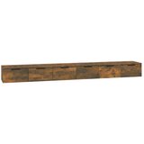 Maison Chic Stenska omarica - Zidna omarica 2 kosa dim. hrast 102x30x20 cm inženirski les iu53, (22062395) Cene