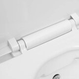  Zidna toaletna školjka bez ruba s bideom keramička bijela | shoptok.hr
