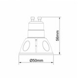 Dawn LED SIJALICA GU10 DIM 6.5W 4000K 520lm 36° PRO