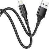  USB kabal 1m BOROFONE BX54 Ultra bright charging data USB iPhone/lightning black | Eponuda.ba