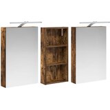  Set ormarića za kupaonicu 3 kom. 110 x 10,5 x 60,5 cm | shoptok.hr