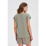 Marisse Olive Printed T-Shirt | ePonuda.com
