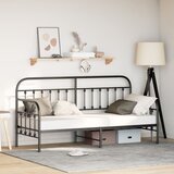 vidaXL Okvir ležaja Crna 75x190 cm Čelik | shoptok.hr