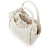 Karl Lagerfeld Vrečasta torba ' MINI K/AUTOGRAPH ' bela | Shoptok.si