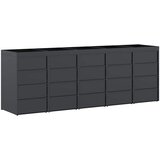  Skladištenje kanti za 5 kanti Antracit 340 x 77,5 x 121,5 cm | shoptok.hr
