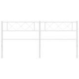  Metalno zamjensko uzglavlje bijelo 180 cm | shoptok.hr