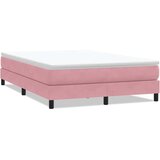 Box Spring krevet bez madraca ružičasti 160x210 cm samt | Eponuda.com