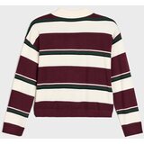 Sinsay Prugasti polo džemper od viskoze | shoptok.hr