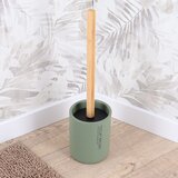  wc četka, polyresin, bambus, kaki | shoptok.hr