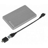 Verbatim eksterni hdd hdd 2TB alu slim (53665) cene