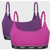 Hugo Boss 2PACK Modrček HUGO Twin Purple Brallete Cene