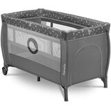 Lionelo potovalna posteljica 2v1 Stefi Plus, sivo-bela | Shoptok.si