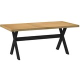 vidaXL Blagovaonski stol NOAIN Noge u obliku slova X puno drvo bor | shoptok.hr