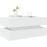  Stolić za kavu s LED svjetlima bijeli 90 x 50 x 40 cm | Eponuda.com
