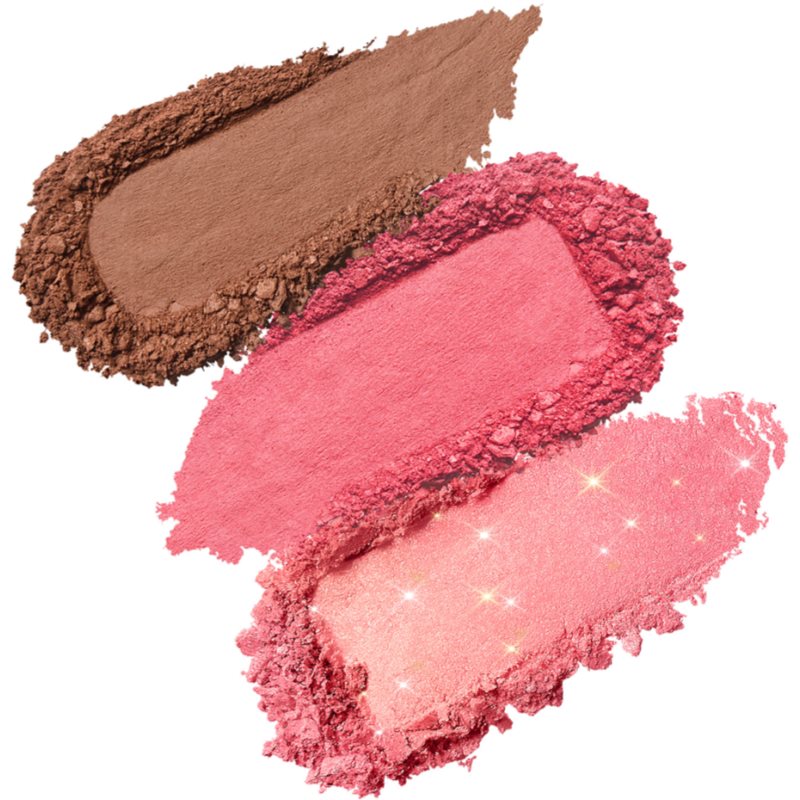 KIKO Milano Multi Finish Trio multifunkcionalna paleta nijansa 03 Pink 7 g | shoptok.hr