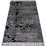 RugsX Preproge Preproga MAROC G8499 črna / bela Čopki 120x170 cm Črna | Shoptok.si