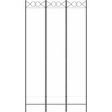 Sobna pregrada s 3 panela bijela 120x220 cm od tkanine | Eponuda.com