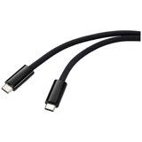 Renkforce Apple iPad/iPhone/iPod priključni kabel [1x USB 4 - 1x USB 4] 2.00 m crna | Eponuda.ba
