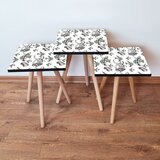 Hanah home set klub stočića 3Shp152, 3 komada, Šarena Cene