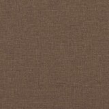  Kavč dvosed z blazinami rjav 140 cm blago | Shoptok.si