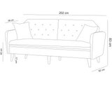 Atelier Del Sofa sofa trosed terra cream | ePonuda.com