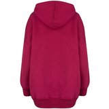 Pri Warm, smooth oversize hooded sweatshirt JANET | shoptok.hr