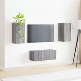  Set TV komoda Zidne 2 pcs Siva Sonoma Konstruirano drvo | shoptok.hr