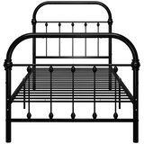  Okvir za krevet crni metalni 100 x 200 cm | shoptok.hr