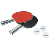 Hudora set loparjev za namizni tenis contest 2.0, z žogicami | Shoptok.si