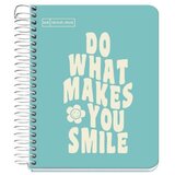 MiquelRius Kolegij blok A6 90g 100L spiralni crte Messages rigid cardboard sky blue MR4279 | shoptok.hr