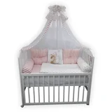 LILLO & PIPPO Baby Textil baldahin Piccolino-ROZE 3-ROZE