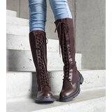 Gemre Brown slip-on boots with flexible shaft Veradi | shoptok.hr
