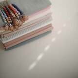 Mushie drven lančić za dudu eva pale taupe | shoptok.hr
