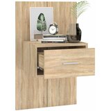  Zidni noćni ormarići 2 kom boja hrasta sonome | shoptok.hr