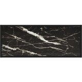 vidaXL TV ormarić crni s crnim mramornim staklom 100 x 40 x 40 cm | shoptok.hr