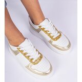Gemre Golden women's sneakers with a thick sole Dolla | Shoptok.si