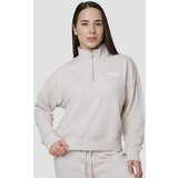 GymBeam ženska dukserica agile 1/2 zip desert Cene