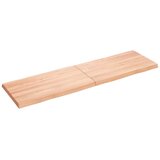 Stolna ploča svjetlosmeđa 140x40x(2-4) cm obrađena hrastovina | shoptok.hr