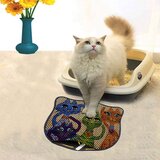 WALLXPERT Kdkafa0120 multicolor cat litter mat | ePonuda.com
