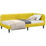  Kutni okvir kreveta Žuta 90 x 200 cm Baršun | shoptok.hr