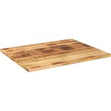 Stolna ploča 100x80x2,5 cm pravokutna masivno grubo drvo manga | shoptok.hr