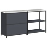  Kuhinjski set za pohranu 2 pcs Antracit 180 x 50 x 92 cm | shoptok.hr